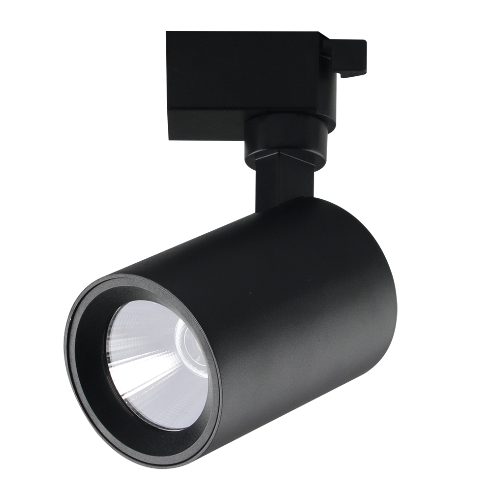 Spot para Trilho Blumenau 18 watts Preto 6500K Bivolt Ø84x117x156mm 33186001