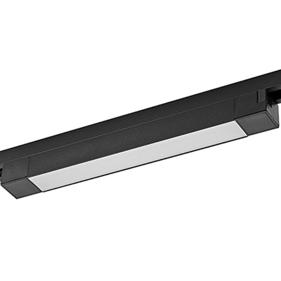 Módulo Difusor para Trilho Nordecor Duli Preto 20 watts 3000K 340mm 6354