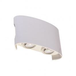 Arandela Opus LED Clessidra Branco 4 watts 3000K 24° Bivolt IP65 100x75x40mm OPS 81362
