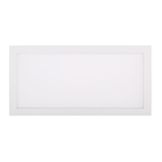 Painel Embutido Blumenau Retangular 30 watts Backlight 6500K 620x309mm Alumínio Bivolt 80576004