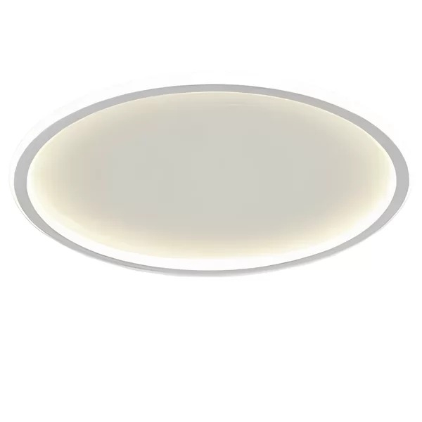 Plafon Opus LED Telaio Redondo 36 watts 3000K Bivolt Ø515x45mm Branco OPS 83625