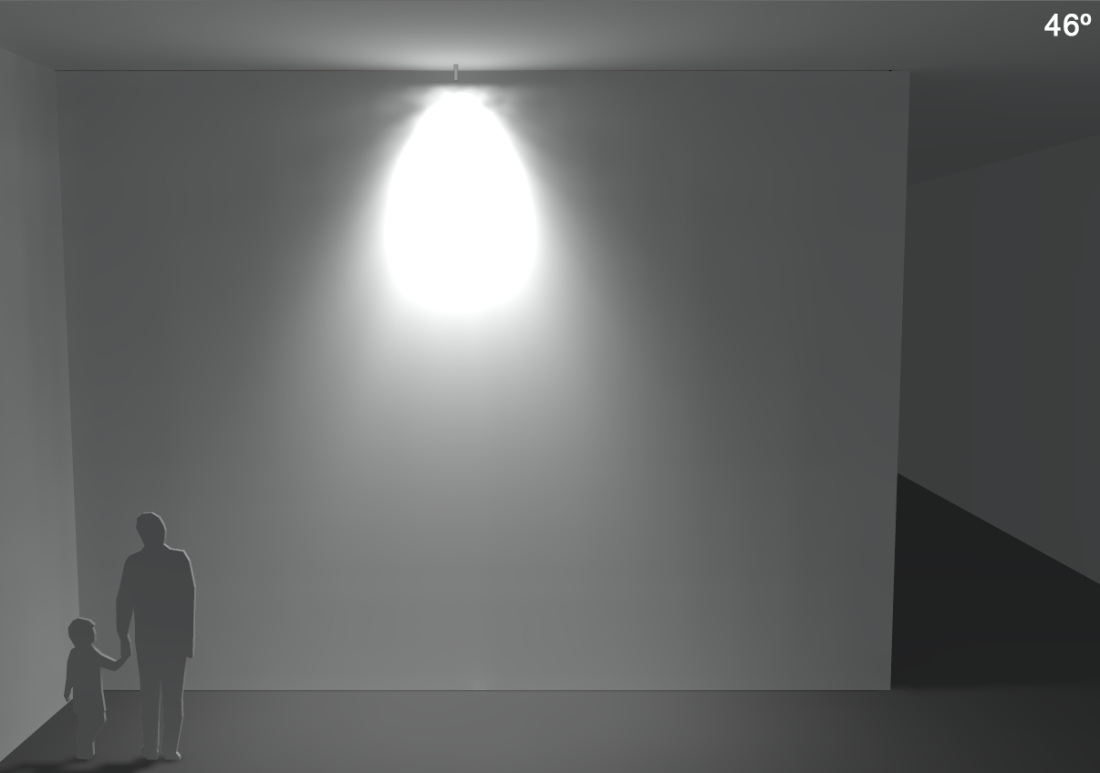 Mini Plafon Direct Light Overled 2,7 watts Bivolt 11° 2700K IRC90 32x32x50mm DL TT14
