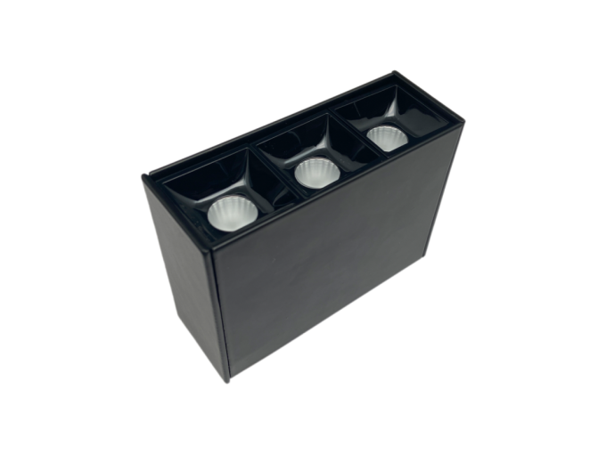 Spot Sobrepor Opus LED Soul 6 watts 2700K IRC90 30° IP20 94x70x34mm Preto OPS 83908