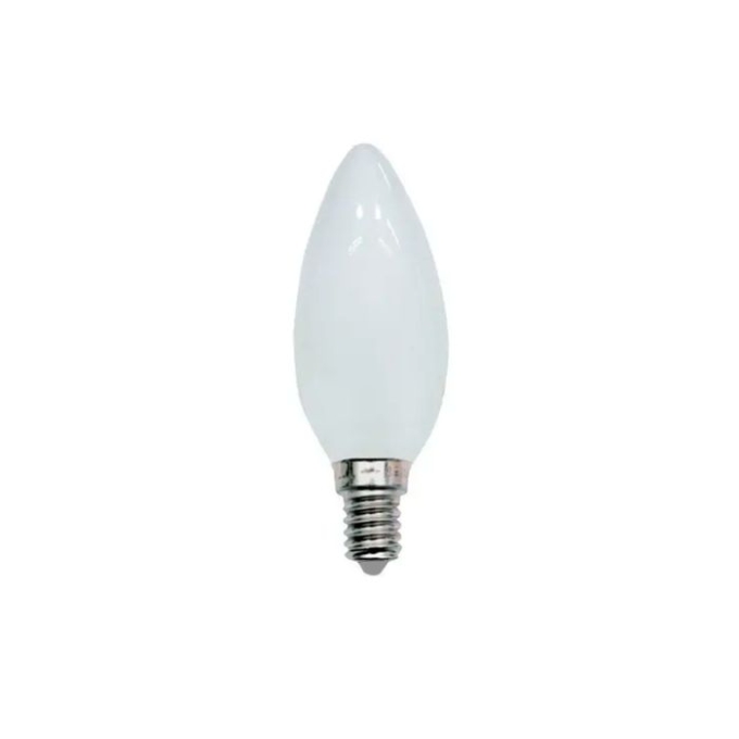 Lâmpada Opus Vela Leitosa Latte Bivolt 4 watts E14 2400K Ø35x123mm OPS 80846