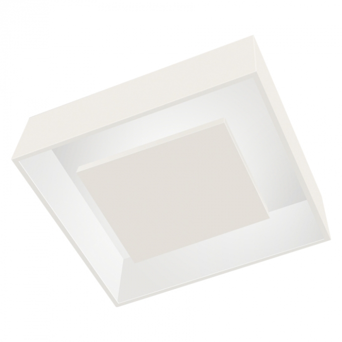 Plafon Rebatedor TKS Quadrado 4L E27 350x350x80mm 1019-P