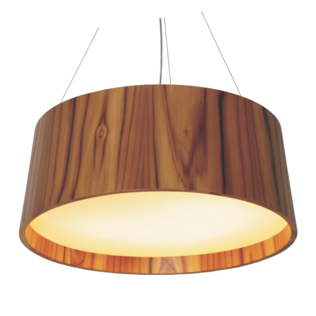Pendente Accord Cônico Liso 40 watts 2700K Bivolt Ø620x250mm 296LED