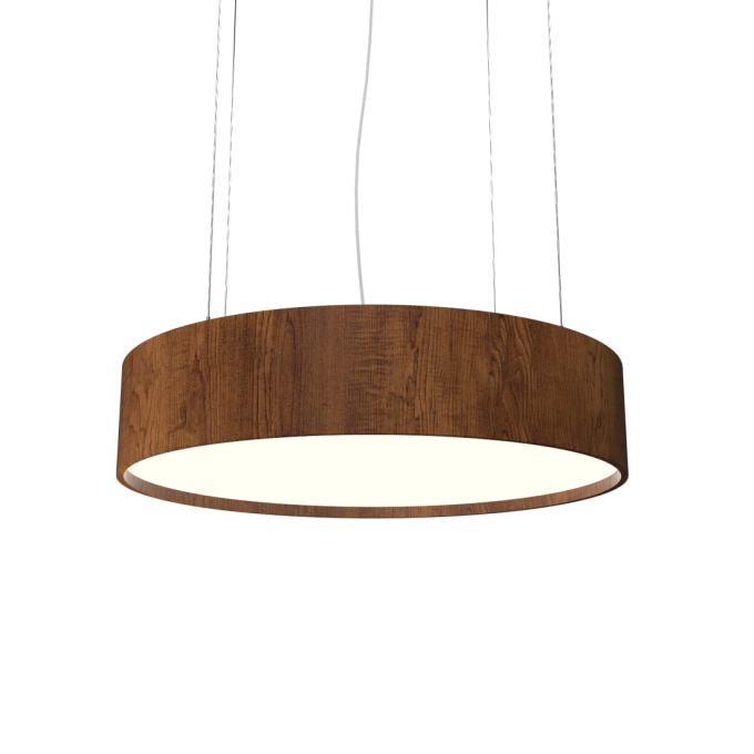 Pendente Accord Cilíndrico 34 watts 2700K Bivolt Ø600x180mm 1037LED