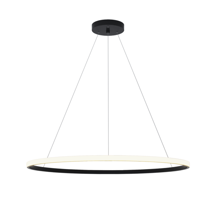 Pendente Montare Anello Led Externo 29 watts Ø800mm 124800