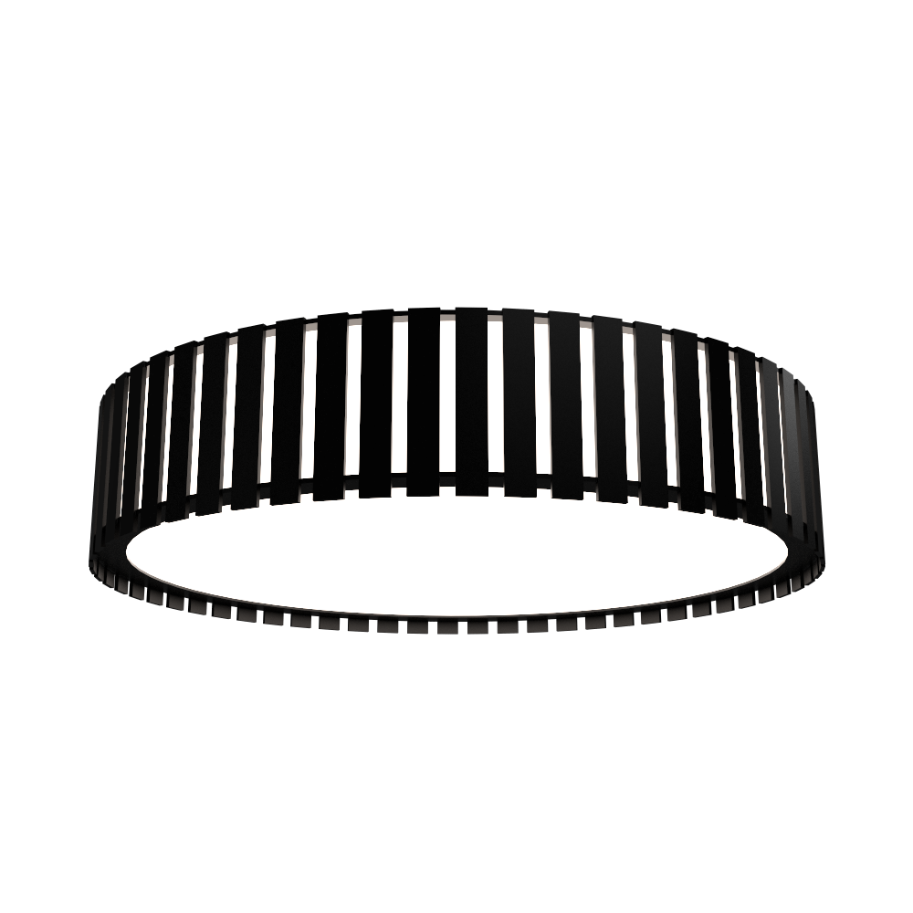 Plafon Accord Cilíndrico Ripado 6L E27 Ø900x150mm 5037