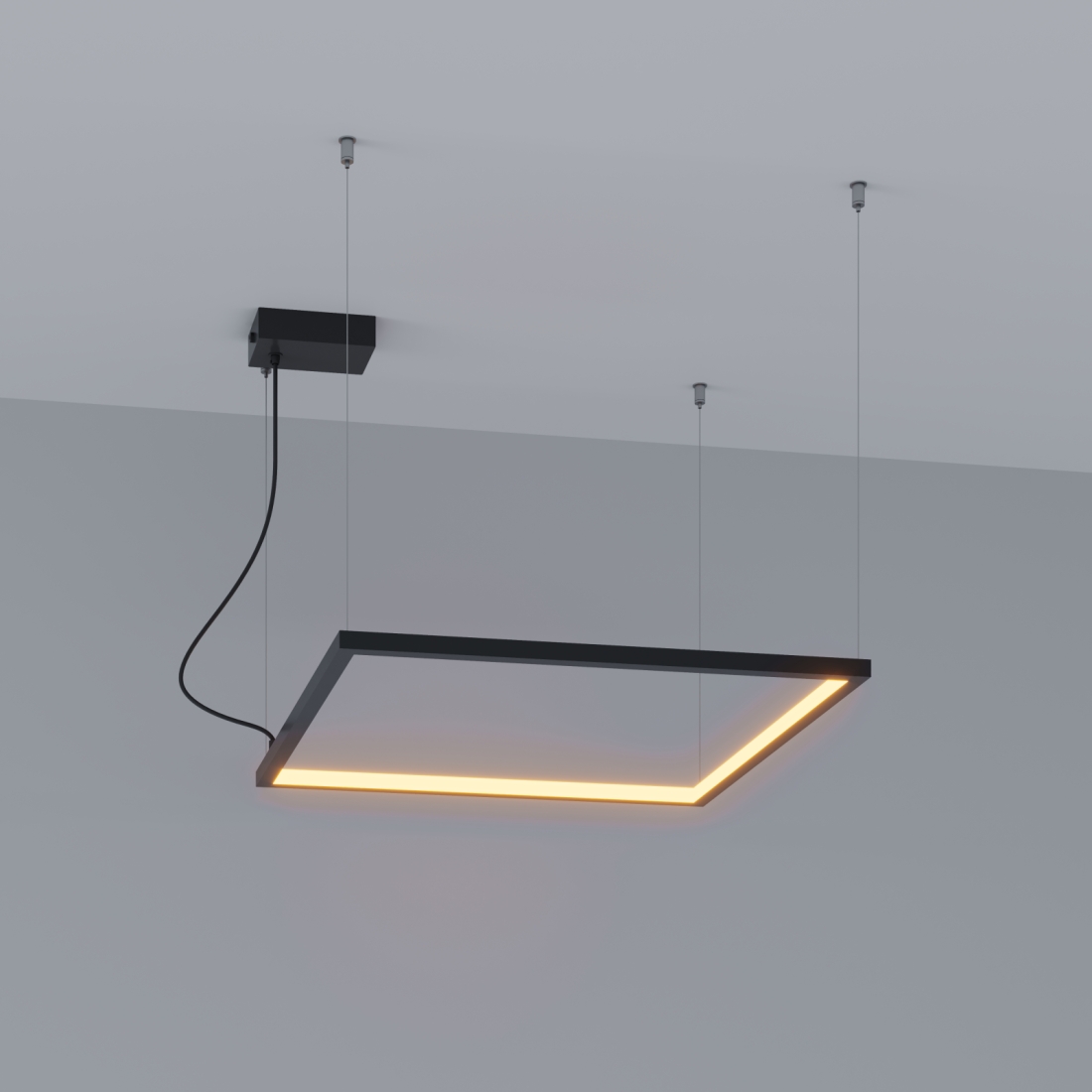 Pendente Montare Vega Plus Led Interno 27,6 watts 600x600mm 33460