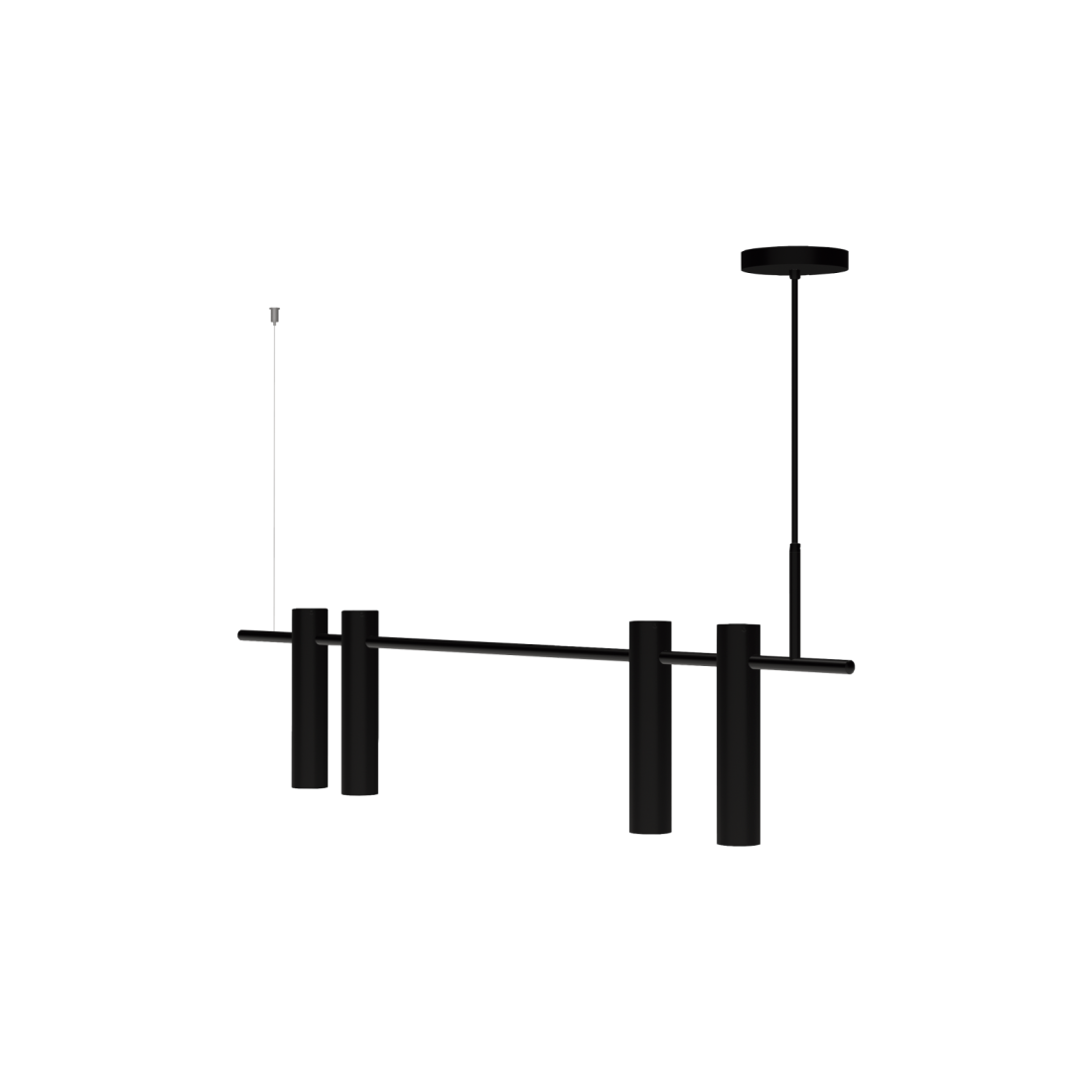 Pendente Montare Cetus 4L Mini Dicroica MR11 1000x100x250mm 316100