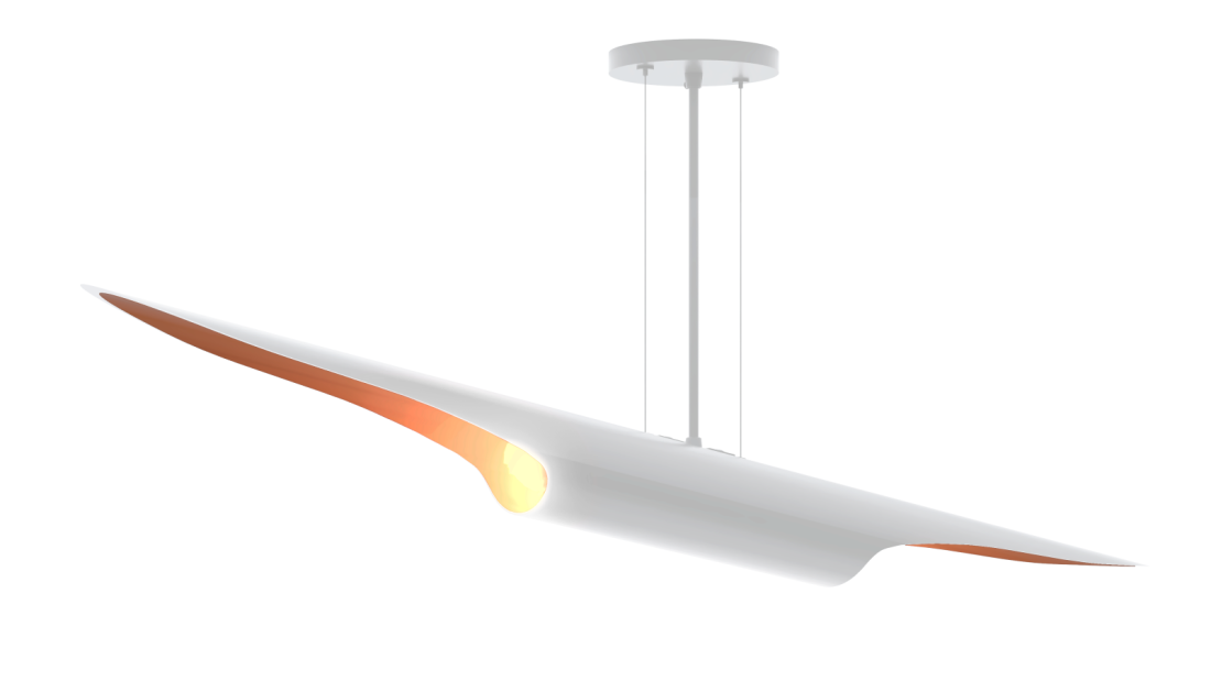 Pendente Montare Fênix 2L Mini Dicroica MR11 Ø75x1000mm 243100