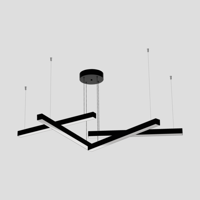 Pendente Montare Linear Plus Quadruplo 27,6 watts 600x35x35mm 39760