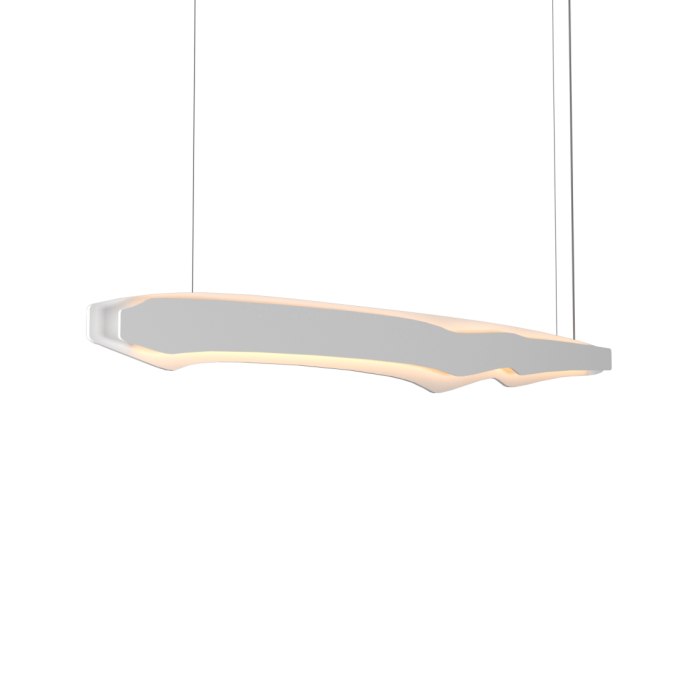 Pendente Accord Horizon Retangular 83 Watts 2700K Bivolt 1800x90x195mm 1472LED