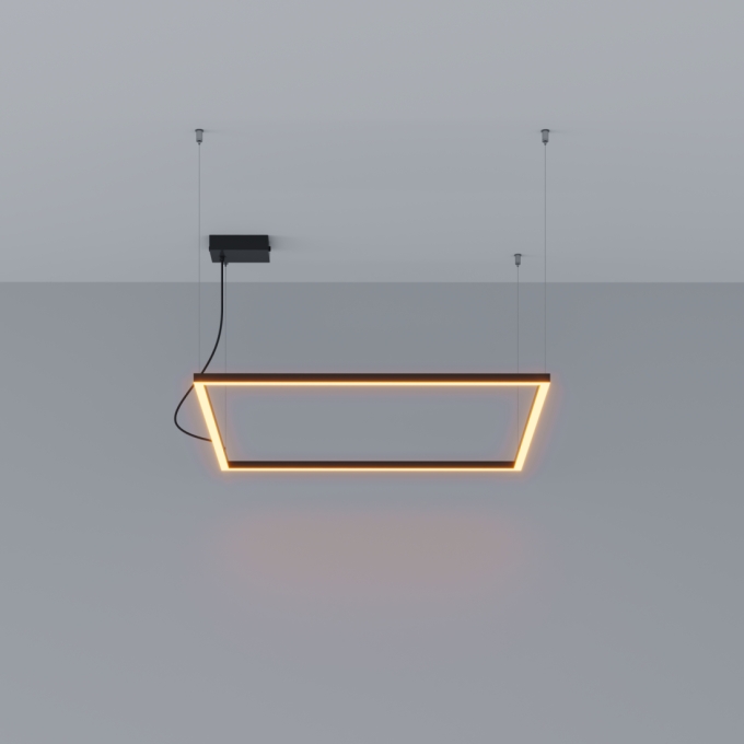 Pendente Montare Vega Plus Led Para Baixo 18,4 watts 400x400mm 33340