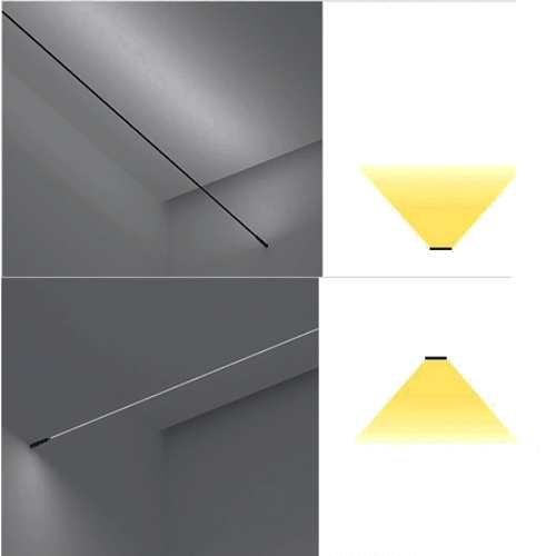 Perfil Opus LED Highline Preto 5 metros OPS 83762