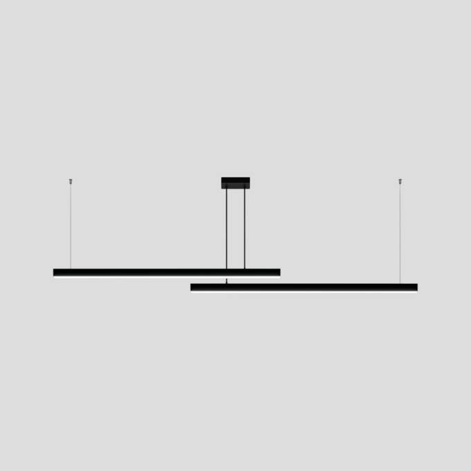 Pendente Montare Linear Duplo 32 watts 2000x80x40mm 388200