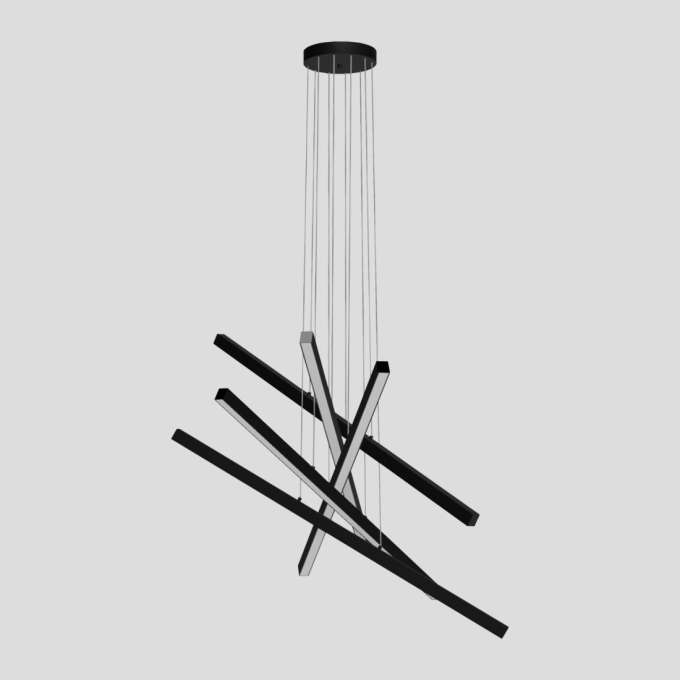 Pendente Montare Linear Quíntuplo 34,5 watts 600x35x35mm 39560