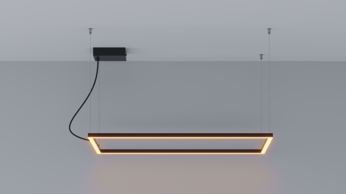 Pendente Montare Vega Plus Led Para Baixo 36,8 watts 1200x400mm 333121