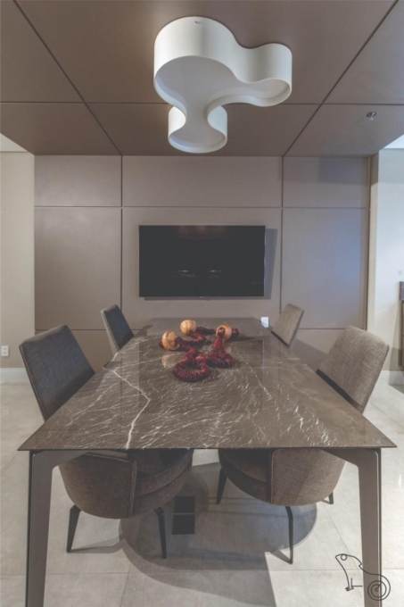 Plafon Accord Orgânico KS 81 watts 2700K Bivolt 1200x190x870mm 5043LED