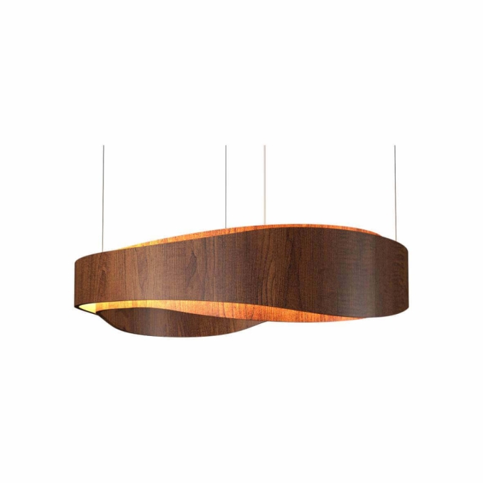 Pendente Accord Horizon 43 Watts 2700K Bivolt Ø600x205mm 1467LED