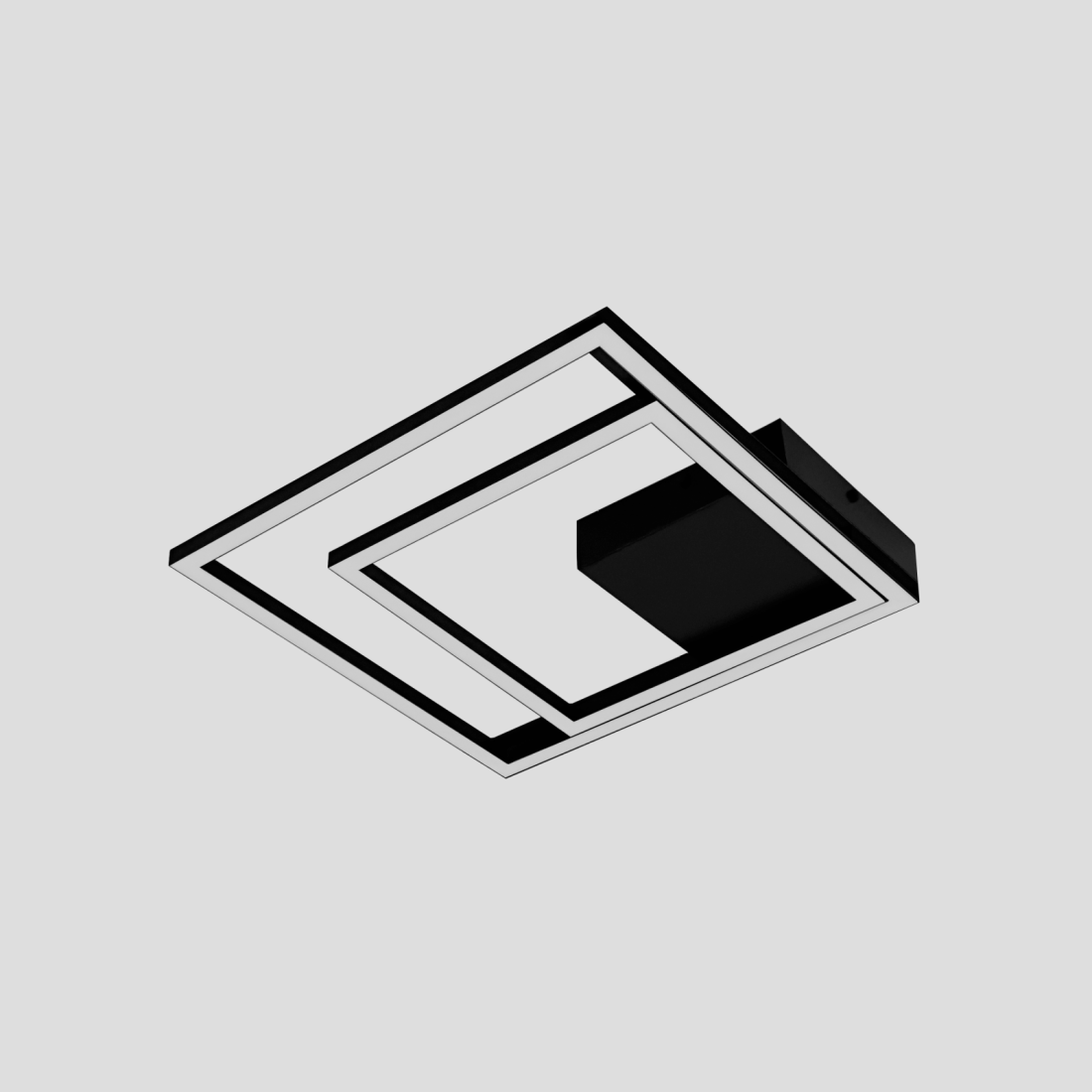 Plafon Montare Quadra Duplo 41,4 watts 500x500x60mm 18250