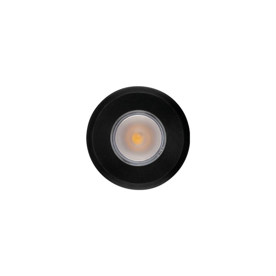 Balizador Solo Stella Way UP 1 Watt 3000K IP67 24V Ø41x73mm Preto STL22711PTO/30