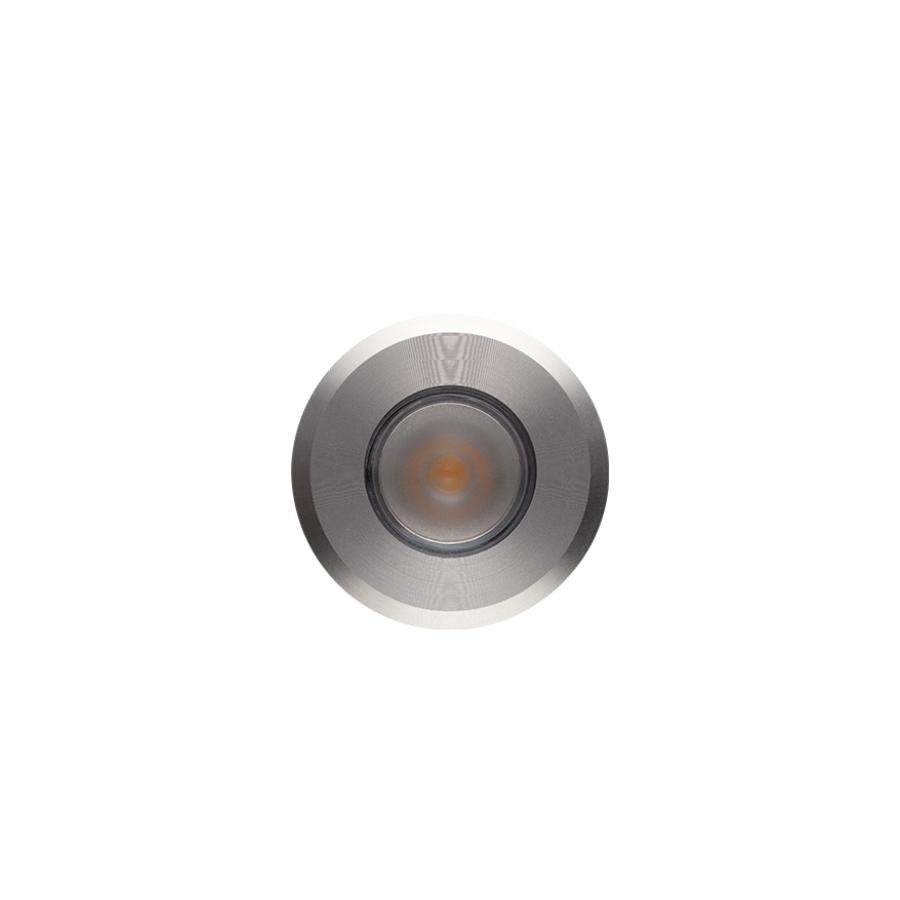 Balizador Solo Stella Way UP 1 Watt 3000K IP67 24V Ø41x73mm Alumínio STL22711AL/30