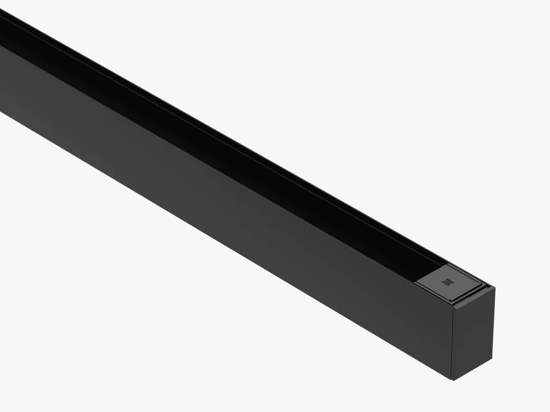 Trilho de Sobrepor Stella Trace 2 Metros Preto STL22406PTO
