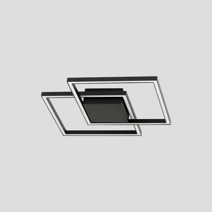 Plafon Montare Quadra Plus 36,8 watts 600x600x50mm 29960