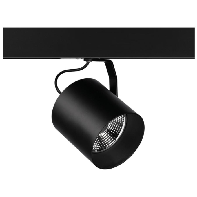 Spot Stella Flow para Linha Trace Preto 1L AR111 Ø123x130mm STL22457PTO