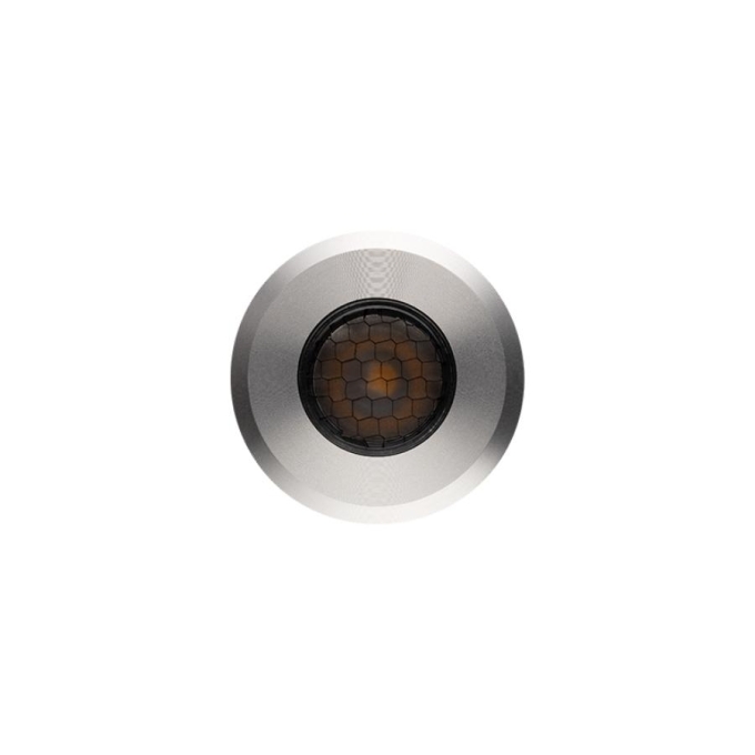 Balizador Solo Stella Way UP Recuado 1 Watt 3000K 24V Grade Antiofuscante Ø41x73mm Alumínio STL22712AL/30