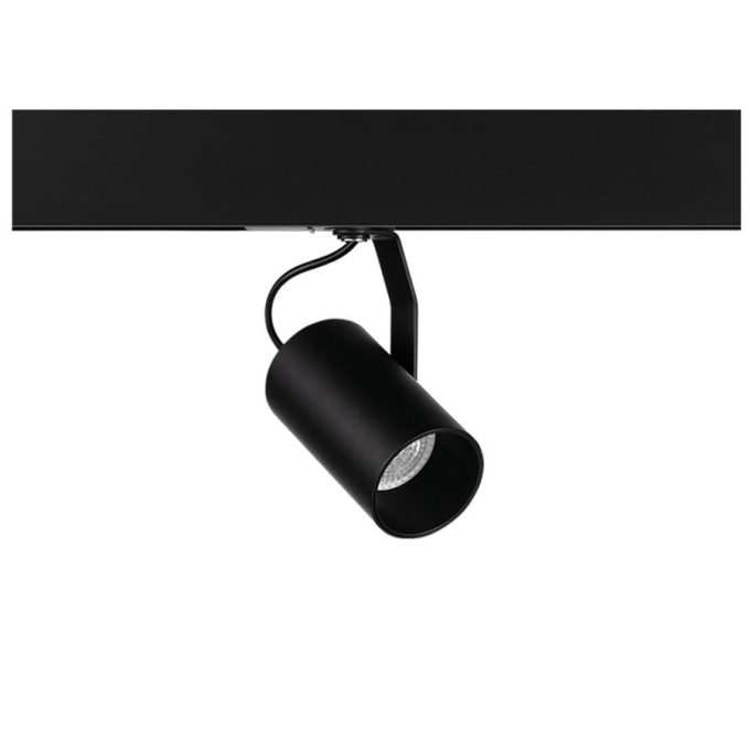 Spot Stella Flow para Linha Trace Preto 1L Dicróica MR16 Ø60x106mm STL22452PTO