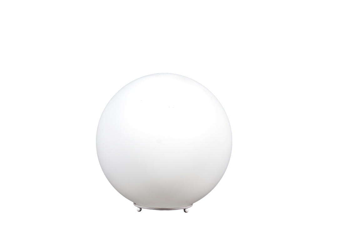 Abajur Golden Art Bola Opalina Ø350mm Base Pintada 1L E27 M755-35