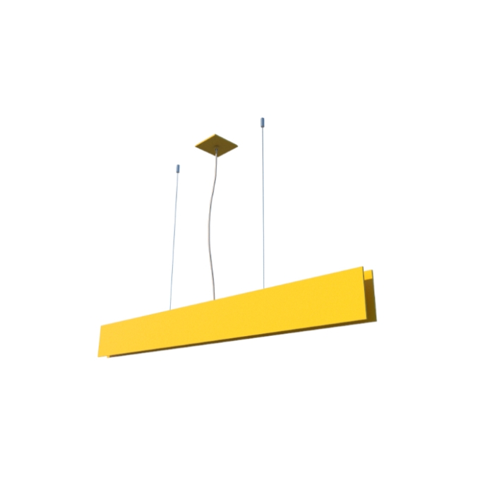 Pendente Fox Lustres Led Madeira 34 watts 3000K 110x2000x60mm L105