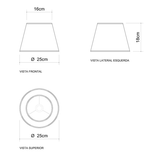 Abajur Golden Art Braço Articulado Telescópica 1L E27 620-700mm M039PI