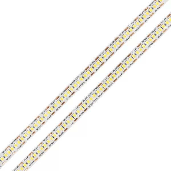  Fita LED Lumanti 24w/mt 240 leds IP20 10mm 12V 3000K IRC80 2760 lumens (Rolo 5 metros) F12S3281