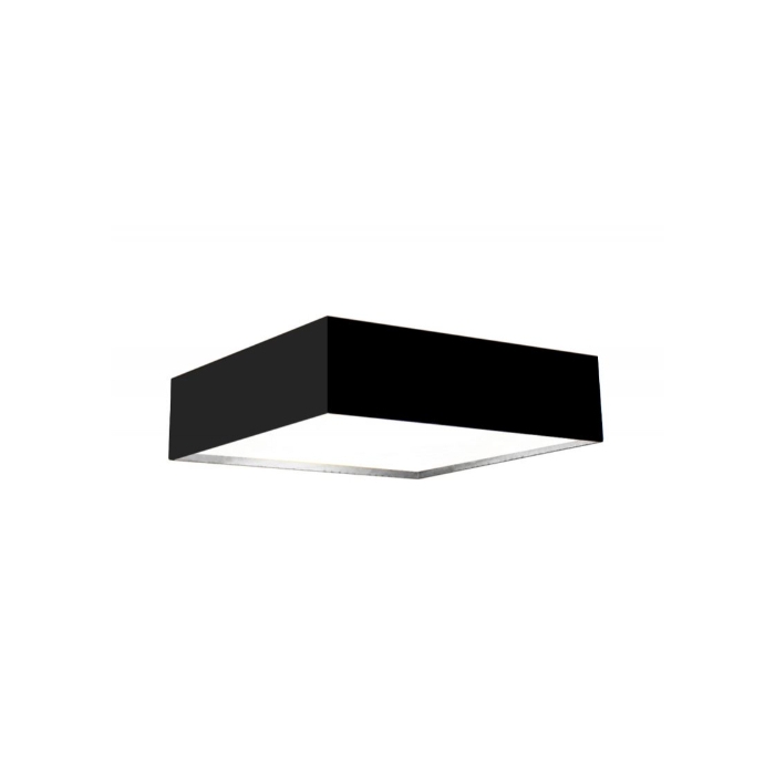 Plafon Fox Lustres Clean Madeira e Acrílico 3L E27 150x400x400mm P09-B