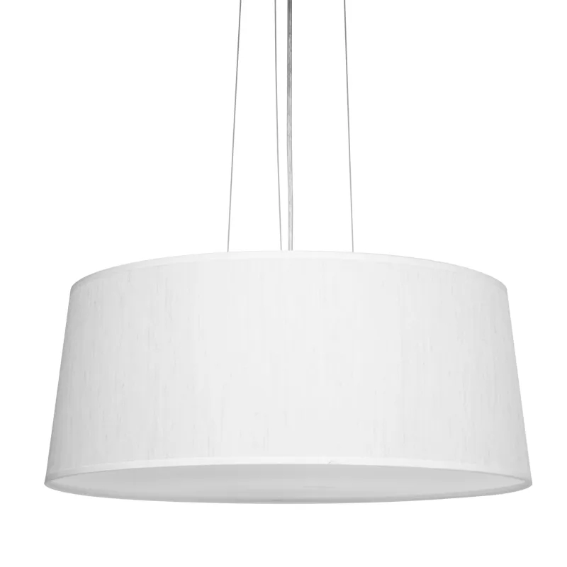 Pendente Golden Art Tecido Liso 3L E27 Ø700x300mm T978PI