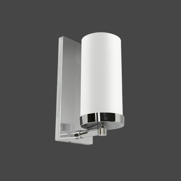 Arandela Golden Art Tubo de Vidro Ø90x240mm 1L E27 280mm P358-24PI