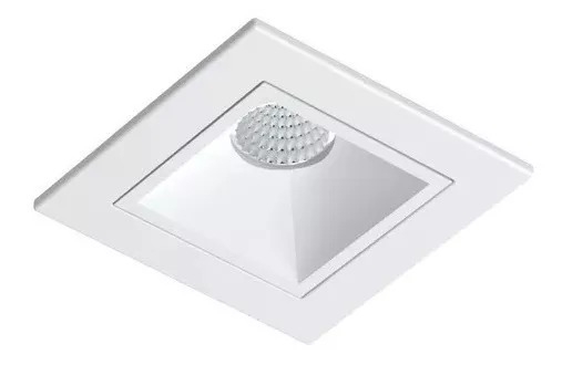 Luminária de Embutir Interlight Picco 3 watts IRC90 Bivolt 45x45x34mm 4991 