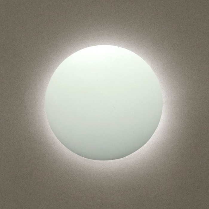 Arandela Madelustre Eclipse Madeira 18 watts 2700K Bivolt Ø250mm 2992
