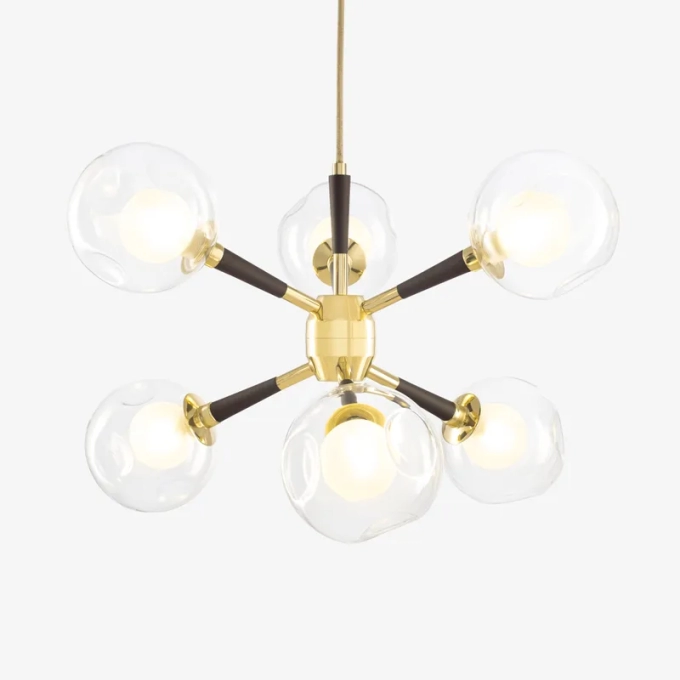 Lustre Golden Art Koll 6L G9 Ø520x420mm T2805-6PI