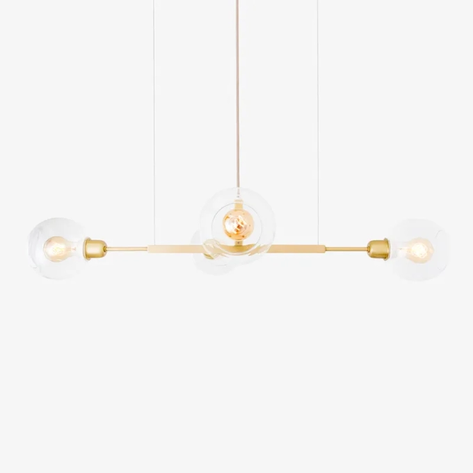 Lustre Golden Art Quattro 70 Glass 4L E27 1000x820x220mm T4470PI