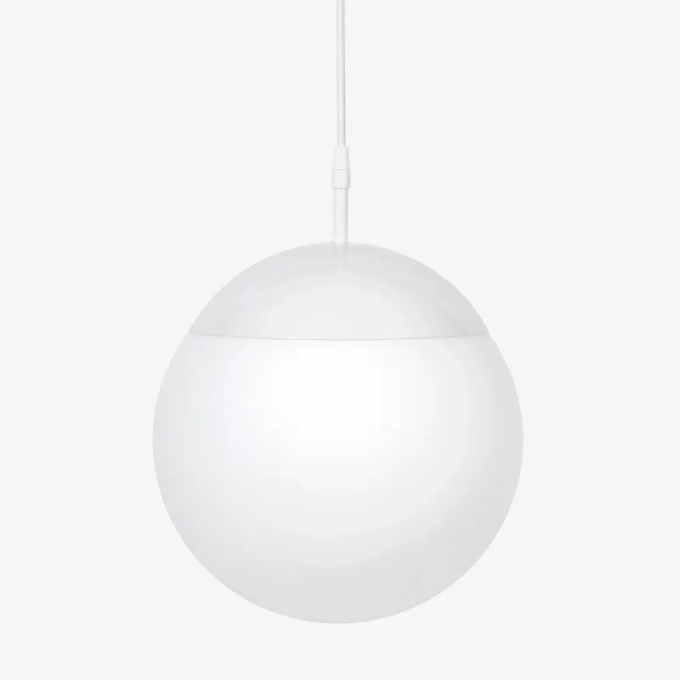 Pendente Golden Art Bola Opalina 1L E27 Ø350mm T755-35PI