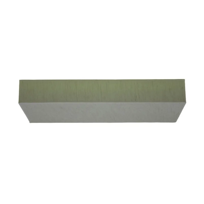 Plafon Golden Art Retangular Tecido 2L E27 600x350mm T6035PI