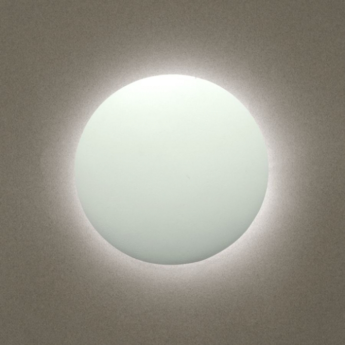 Arandela Madelustre Eclipse Madeira 18 watts 2700K Bivolt Ø250mm 2992