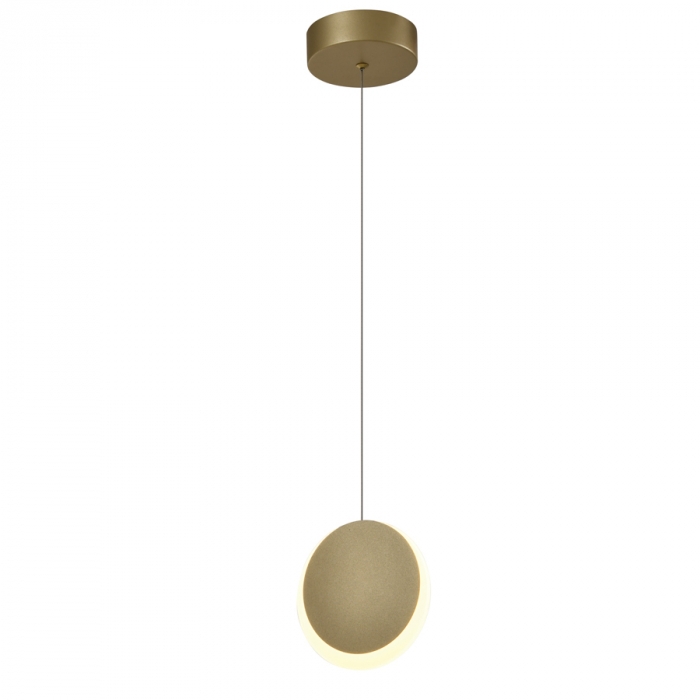 Pendente Casual Light Studioluce Calla Dourado 6 watts 3000K Ø150mm PD1652DO