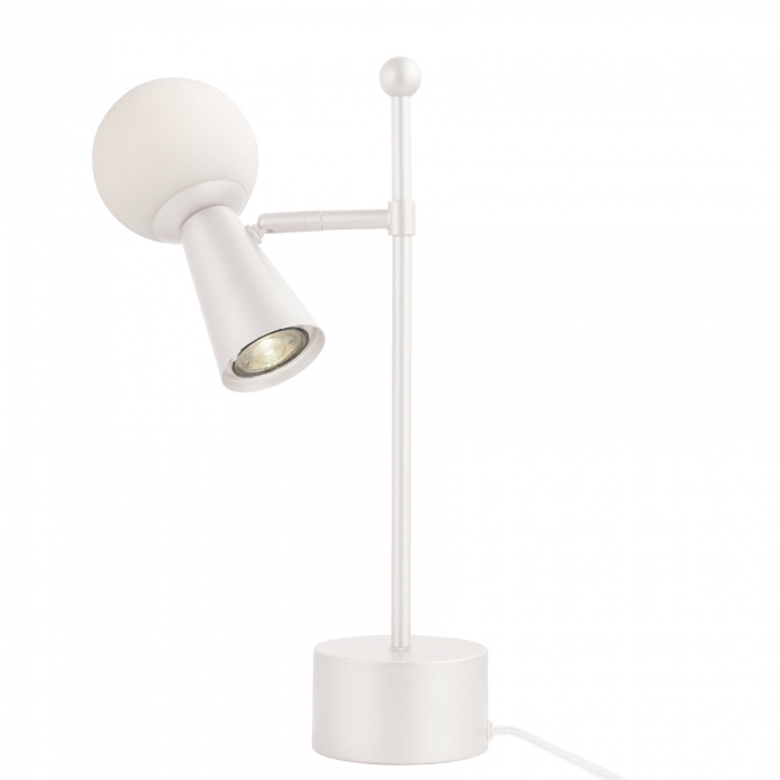 Abajur Casual Light Studioluce Sears Branco 1L G9 + 1L GU10 425mm AB1631BR