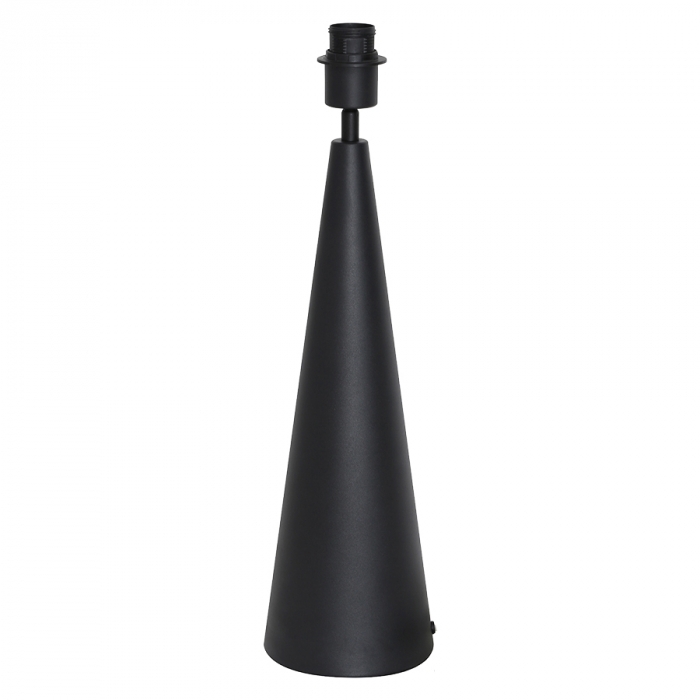 Base de Abajur Casual Light Studioluce Kon Preto 1L E27 Ø150x455mm BA018PT